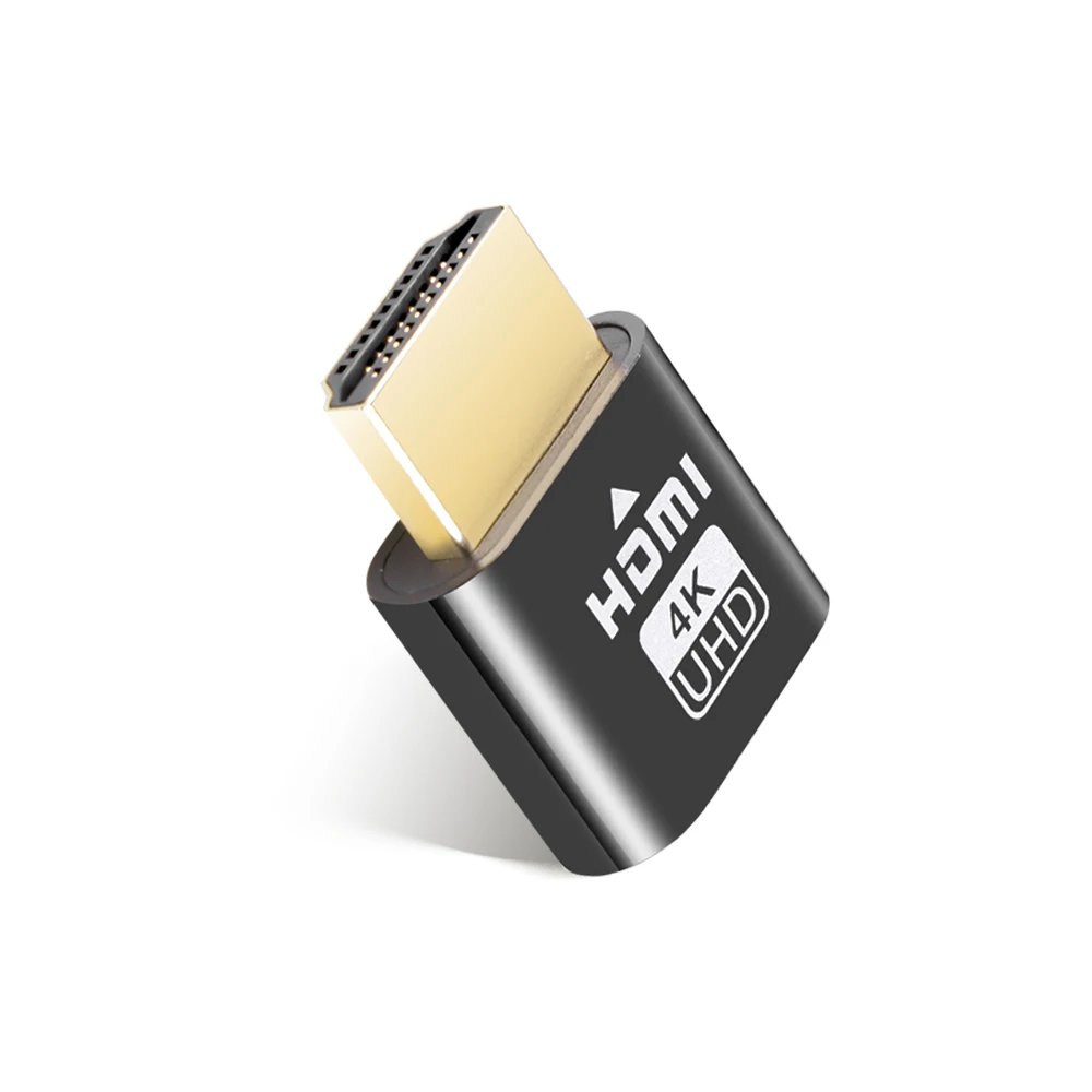 Адаптер Виртуального дисплея KBT HDMI 1 4 DDC EDID накладная вилка Безголовый адаптер Ghost