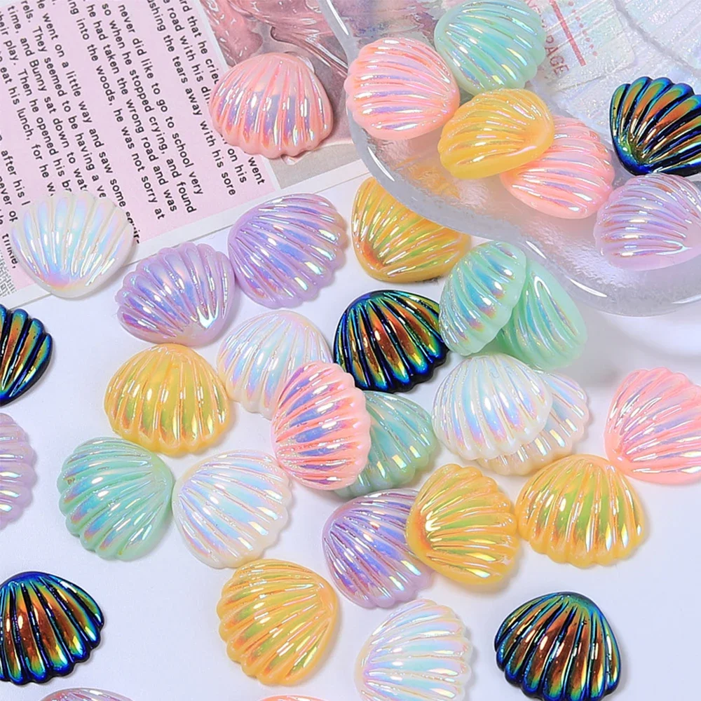 10 шт. гальванические корпуса серии миниатюрные кабошоны из смолы с плоской