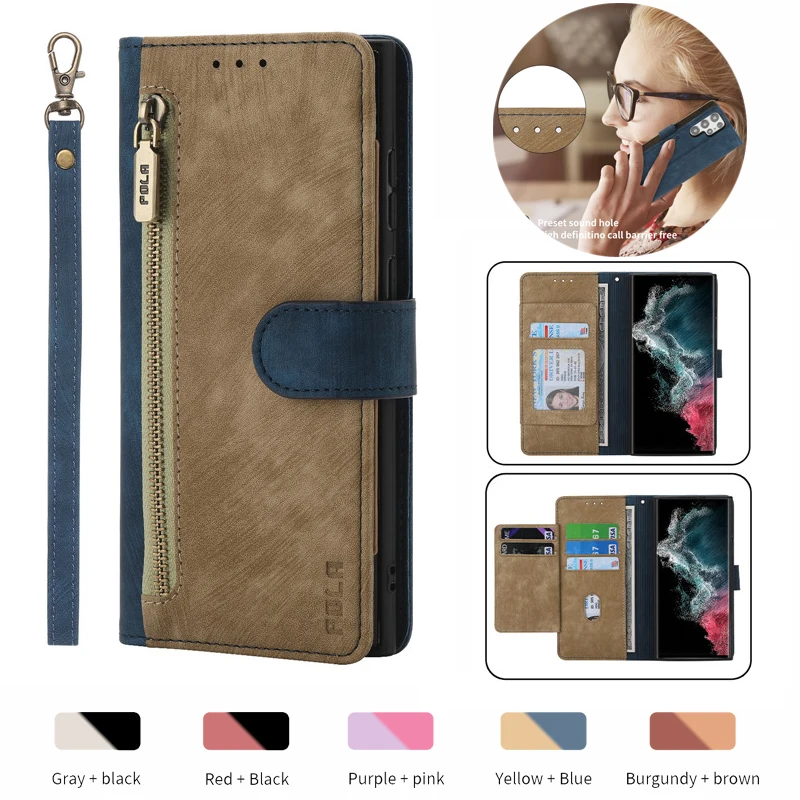 

Wallet Cards Phone Case for Samsung Galaxy M10 M20 M30 M30S M21 M11 M31 M21S M31S M12 M32 M10S M40 M52 M53 M33 M13 Leather Cover