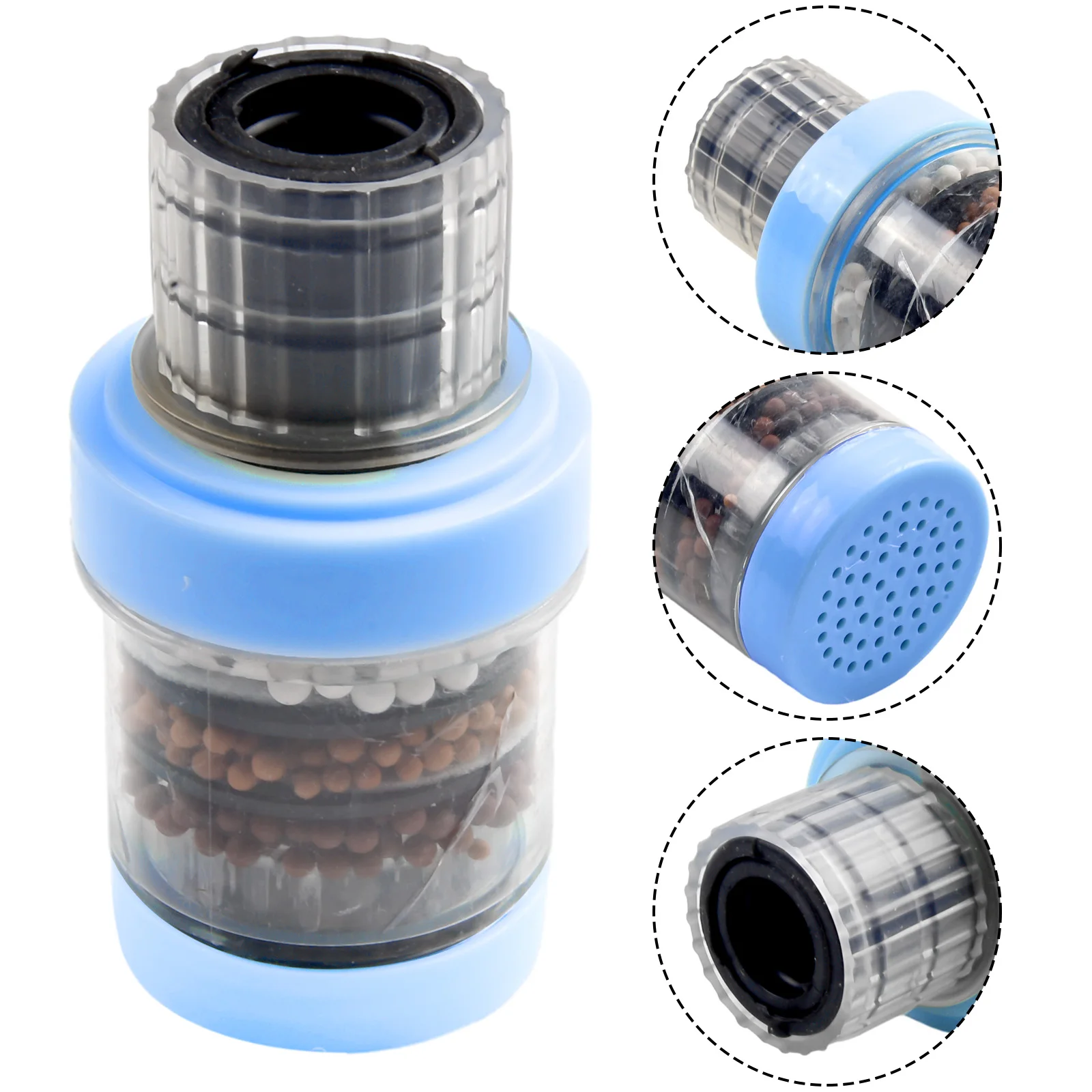 6-слойный кран фильтр для воды очиститель камень кокосовый уголь насадка крана