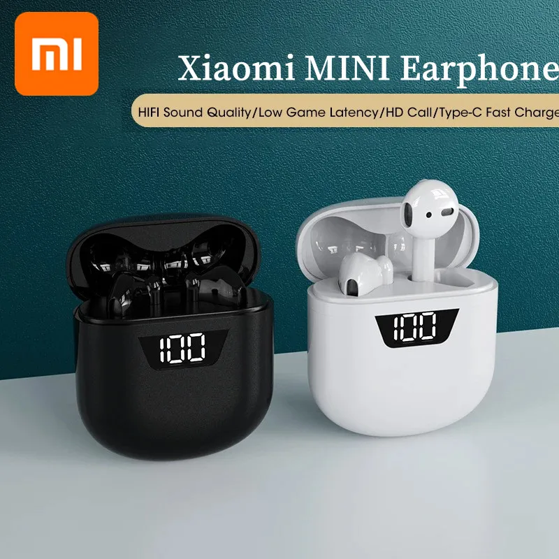 

Xiaomi Sports Wireless Headphones TWS Fone Bluetooth 5.2 Headphones Stereo In Ear Earbuds LED Display Music Earphones with Micro