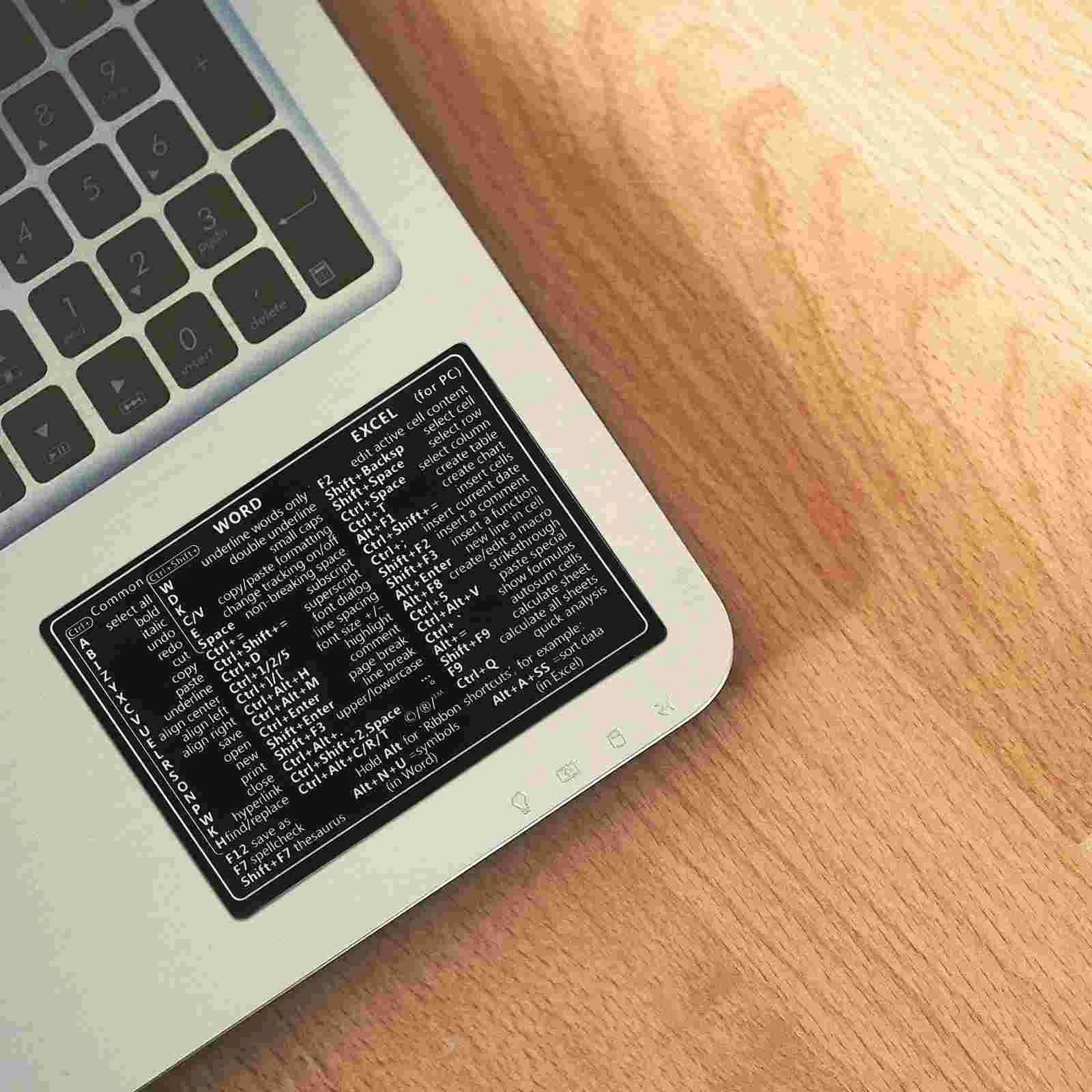 4-листые наклейки для ключей сменные аксессуары ноутбуков ламинированные