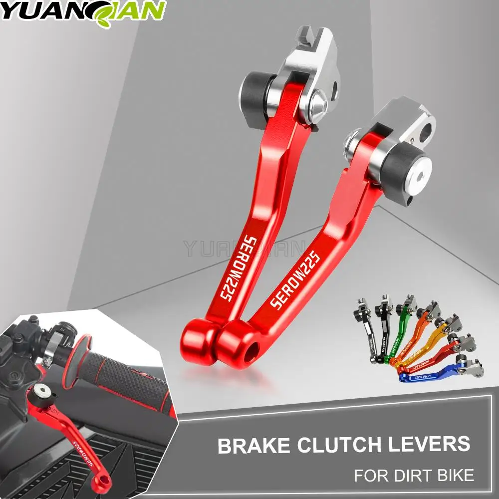 

For YAMAHA SEROW225 SEROW250 SEROW 225 250 1986-2015 2014 2013 2012 2011 2010 CNC Pivot Brake Clutch Levers Dirt Bike Motorbike