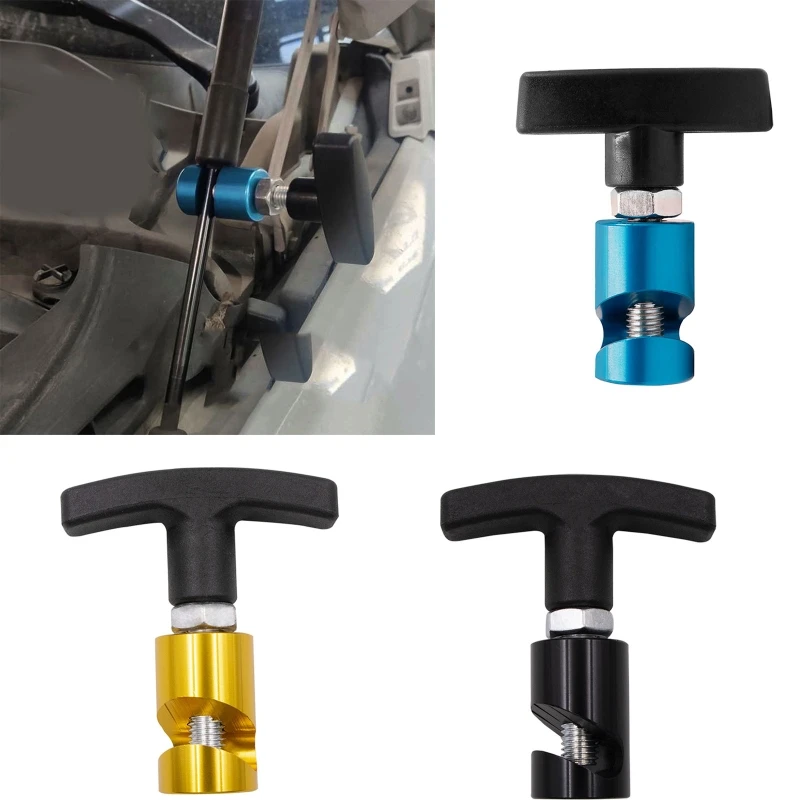 1 Pc Car Hood Lift Support Clamp Vehicle Hood Holder Air Pressure Anti-Slip Engine Cover Lifting Support Rod Fixing Clamp Clips