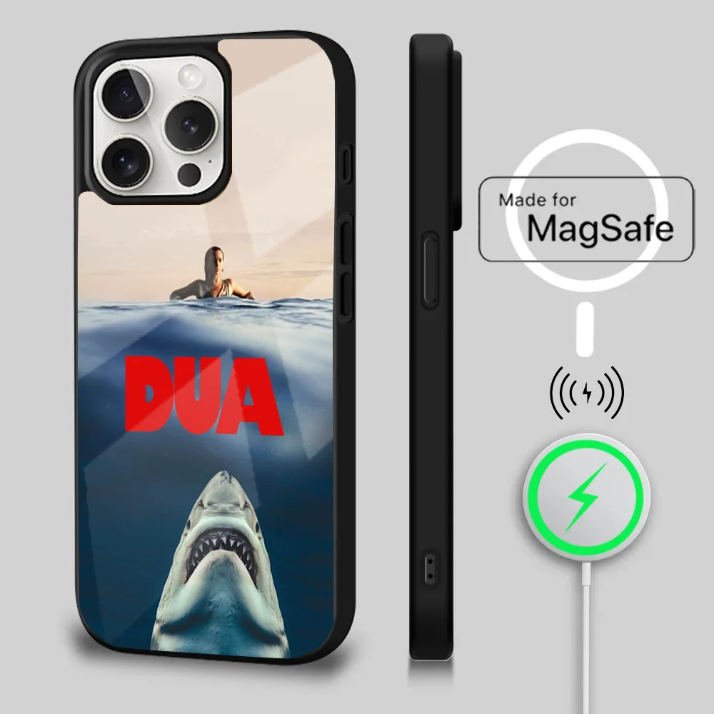 D-Dua L-Lipa Radical Optimism Phone Case For iPhone 16 15 14 13 12 11 Plus Pro Max Mini Magsafe Magnetic Wireless Charging