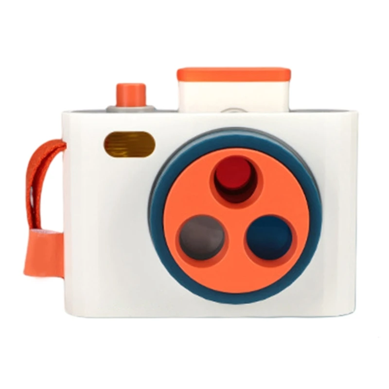 

Baby Toy Camera with Different Colored Lenses and Shutter Pressing Landyard