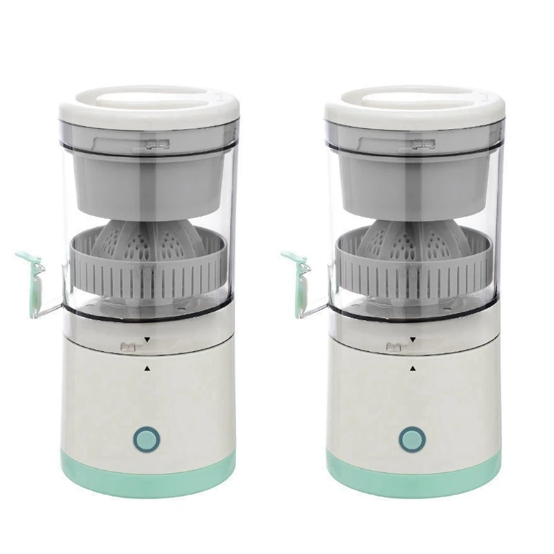 

2X Portable Electric Juicer Lemon Press Machine Orange Squeezer Automatic Fresh Juice Blender With USB Charging