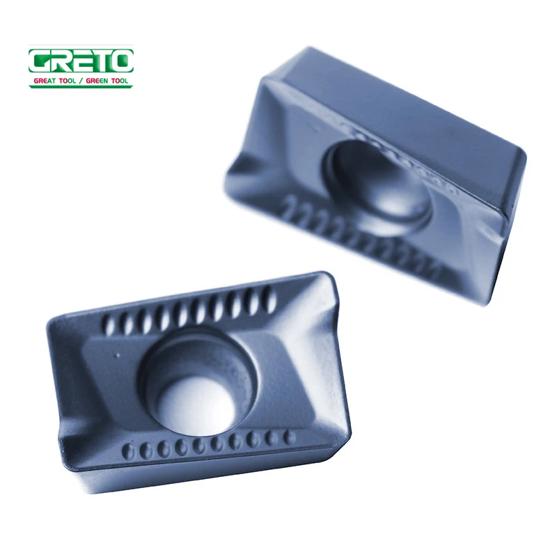 

GRETO APKT1035 PDSR APKT1035PDSR APKT 1035 PDSR GT4202 Black Color Carbide Milling Insert APKT For Steel and Stainless Steel