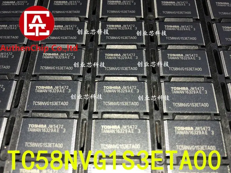 5 шт., 100% оригинальная новая вспышка 256M nandflash, частицы памяти TC58NVG1S3ETA00