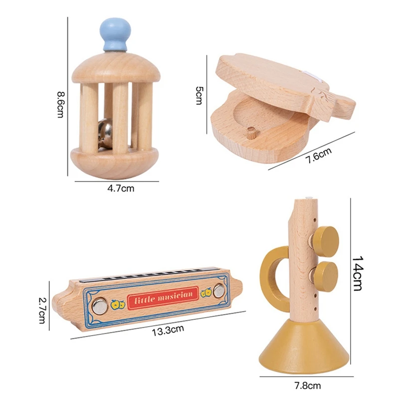 Нейтральный цветной перкуссионный набор естественных фотоинструментов