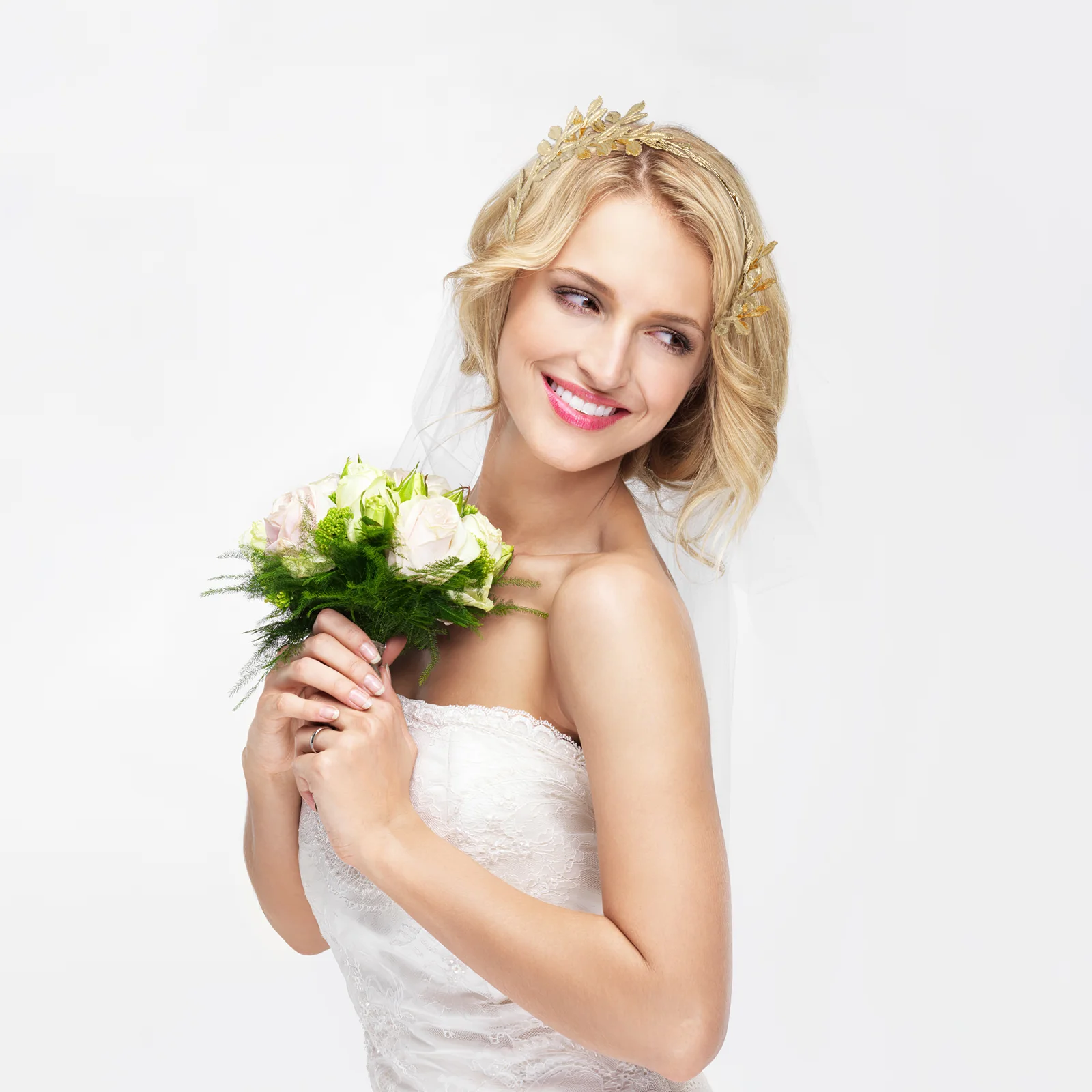 Головной убор в стиле барокко золотые свадебные аксессуары для волос украшения