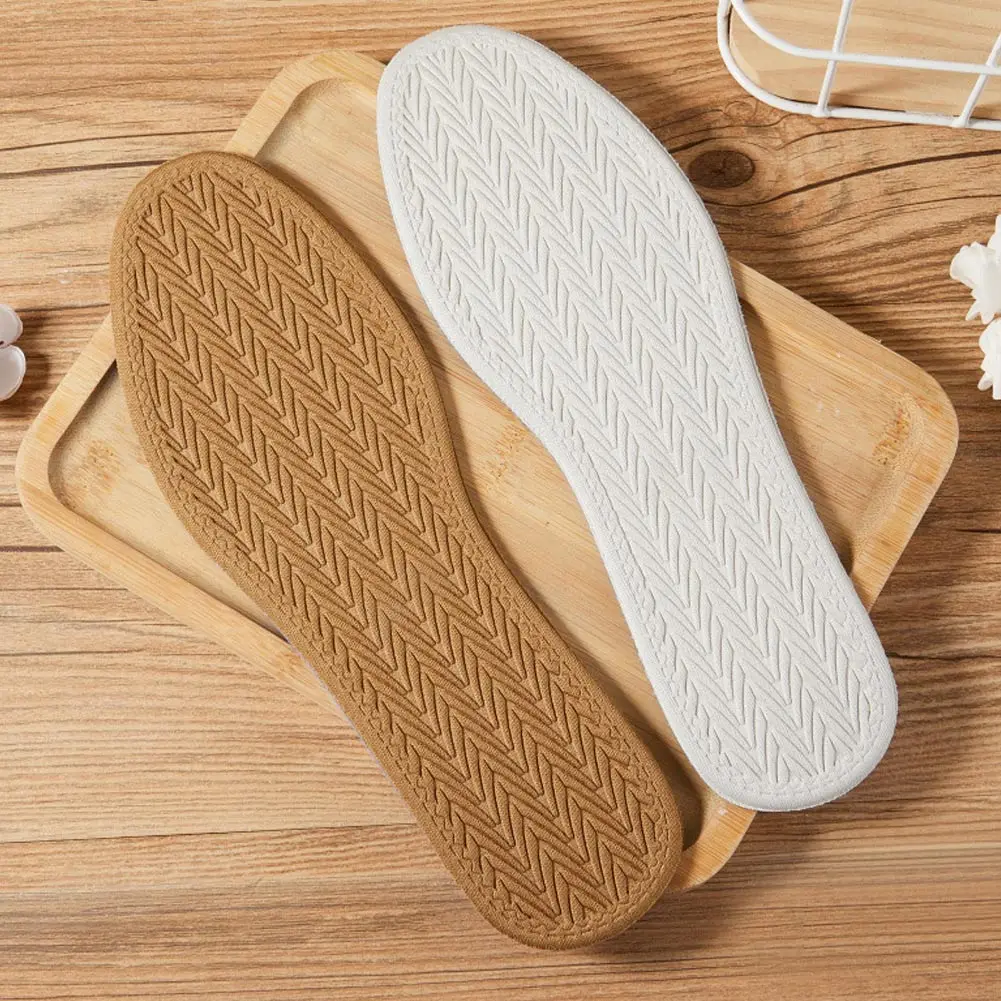 Insoles Feet Deodorant Breathable Soft Bottom Sole Men Women Shoe Insert Comfortable Sweat-Absorbing Thickening Pad