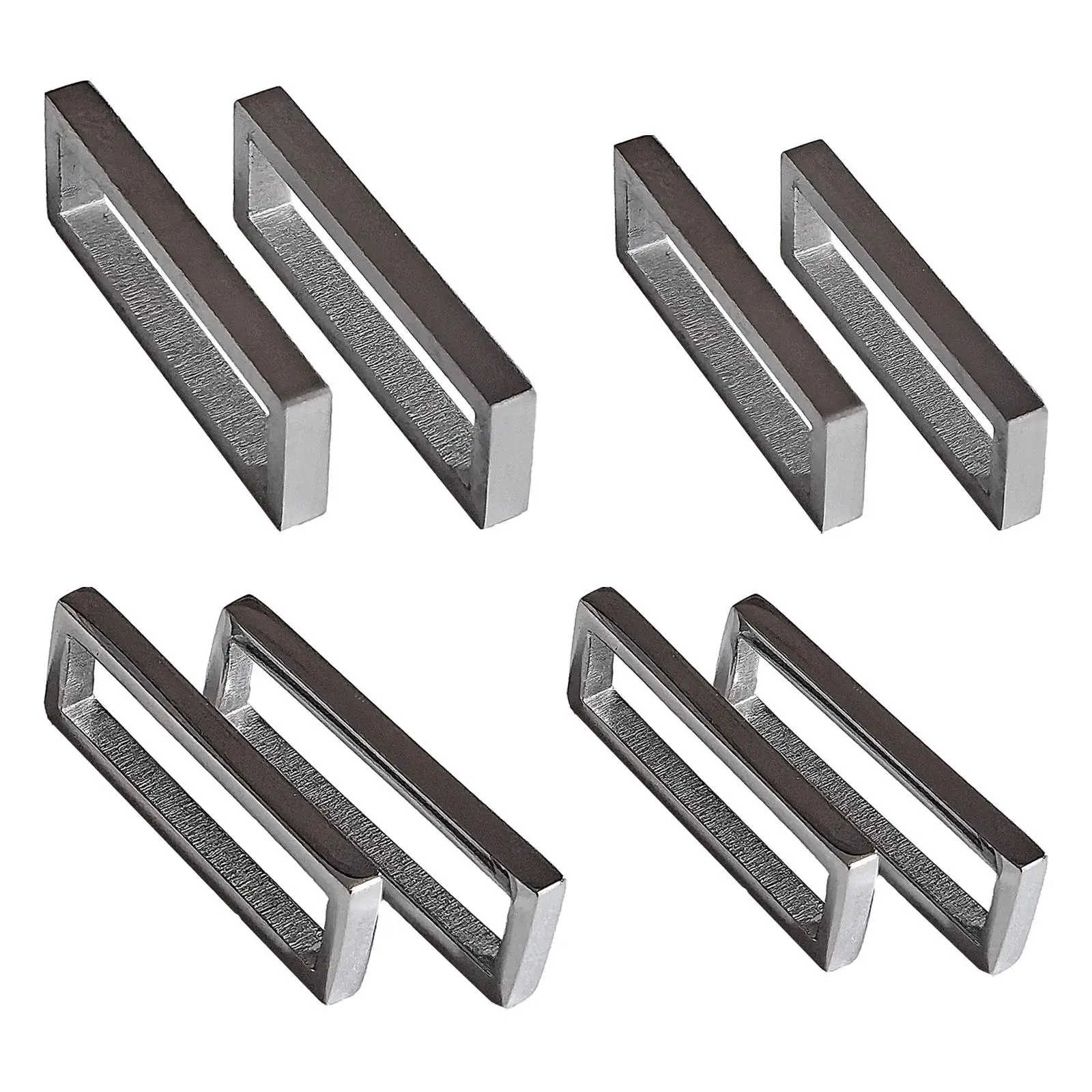 2 шт. кольца петли для ремня Держатель петля пряжка прямоугольные запасные части