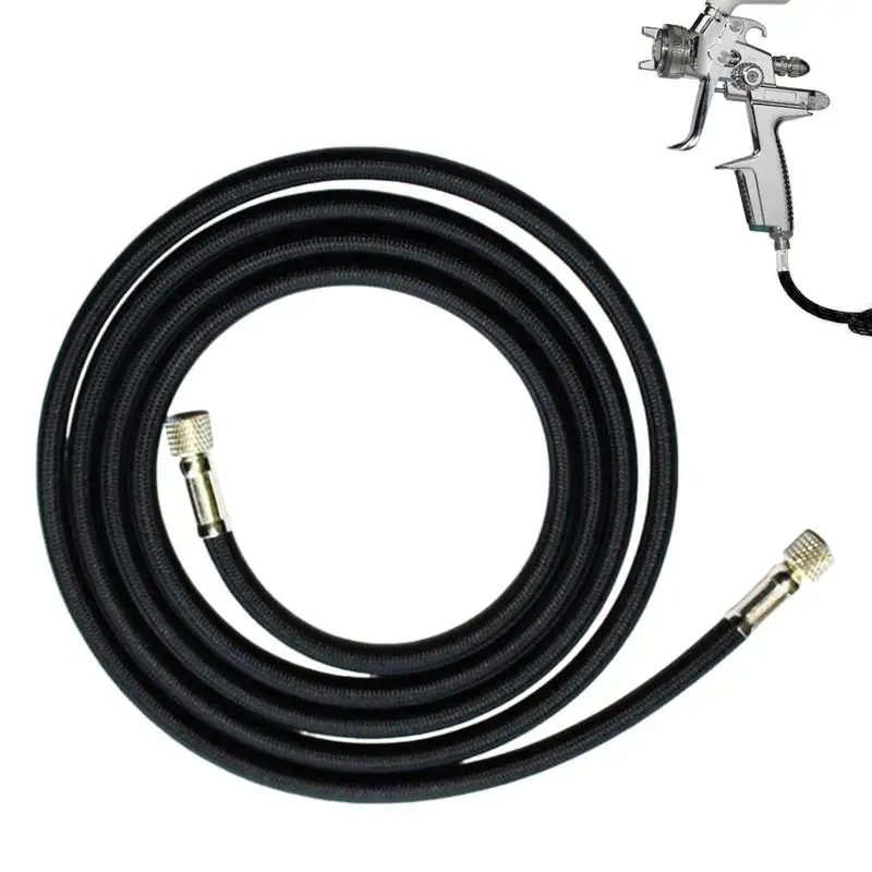 

Airbrush Air Hose Braided Airbrush Hose Hose For Quick Connect 1/8 Adapters Airbrush Replacement Parts Abrasion Resistant 5.9 FT