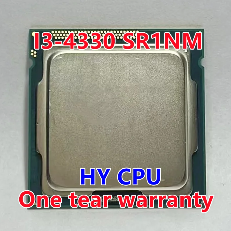 

i3-4330 i3 4330 SR1NM 3.5 GHz Dual-Core Quad-Thread CPU Processor 4M 54W LGA 1150