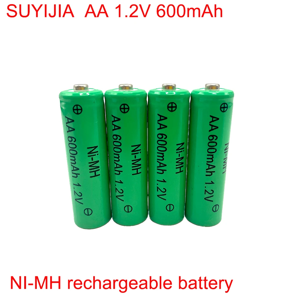 

AA 1.2V 600mAh NI-MH Rechargeable Battery for Camera Microphone Flashlight Remote Control MP3/MP4 Player Electric Shaver