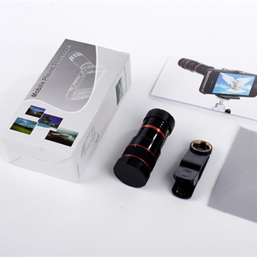 Телескопический объектив с внешним зажимом для Samsung