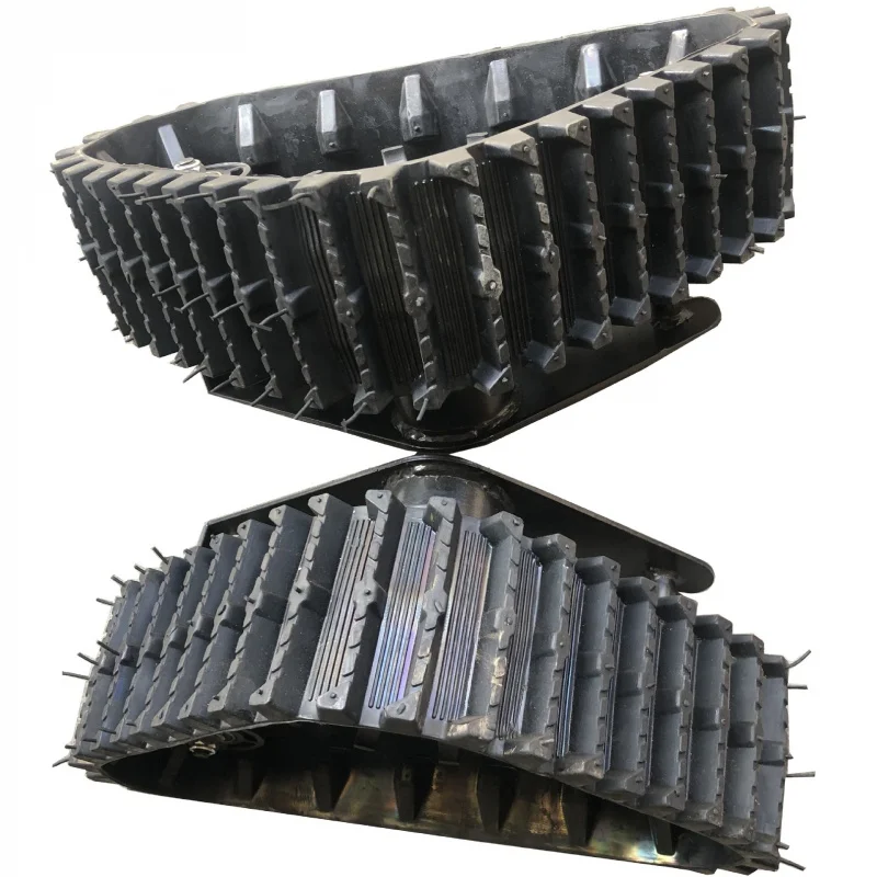

Modified Four-Wheel ATV Snowmobile Sledge Non-Slip Triangle Track Ski Wheel