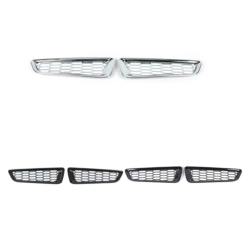 

Front Bumper Decoration Cover Trim Sticker For Ford F150 2015-2020 Car Accessories , ABS