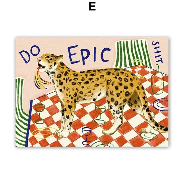 

Абстрактные картины на холсте: девушка, медведь, леопард, кошка, собака