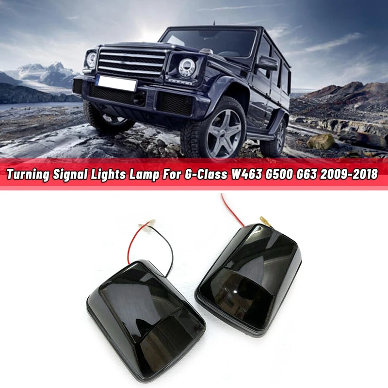 

Автомобильные динамичессветодиодный поворотные сигнальные лампы для Mercedes Benz G Class W463 G500 G63 2009-2018