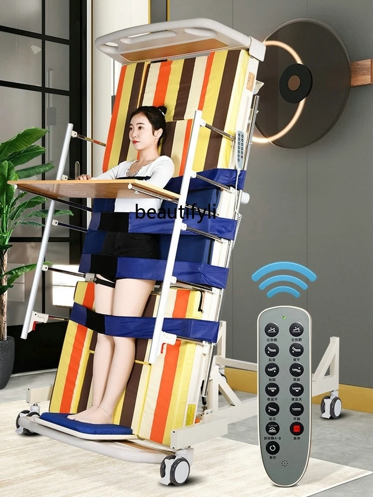 Домашняя уход электрическая стоячая поворотная кровать реабилитационная