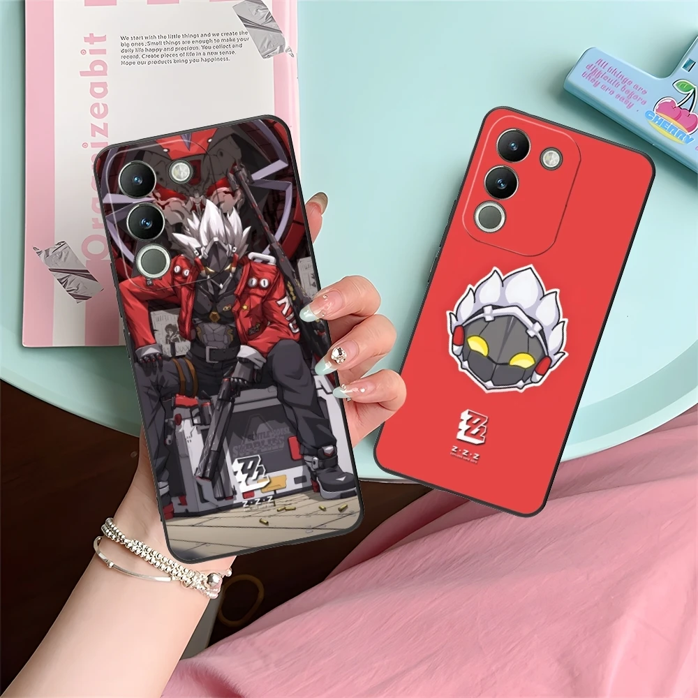 Zenless Zone Zero Billy Kid Mobile Phone Case for VIVO Y95 Y93 Y31 Y20 V19 V17 V15 Pro X60 NEX Black Soft Cover Shell