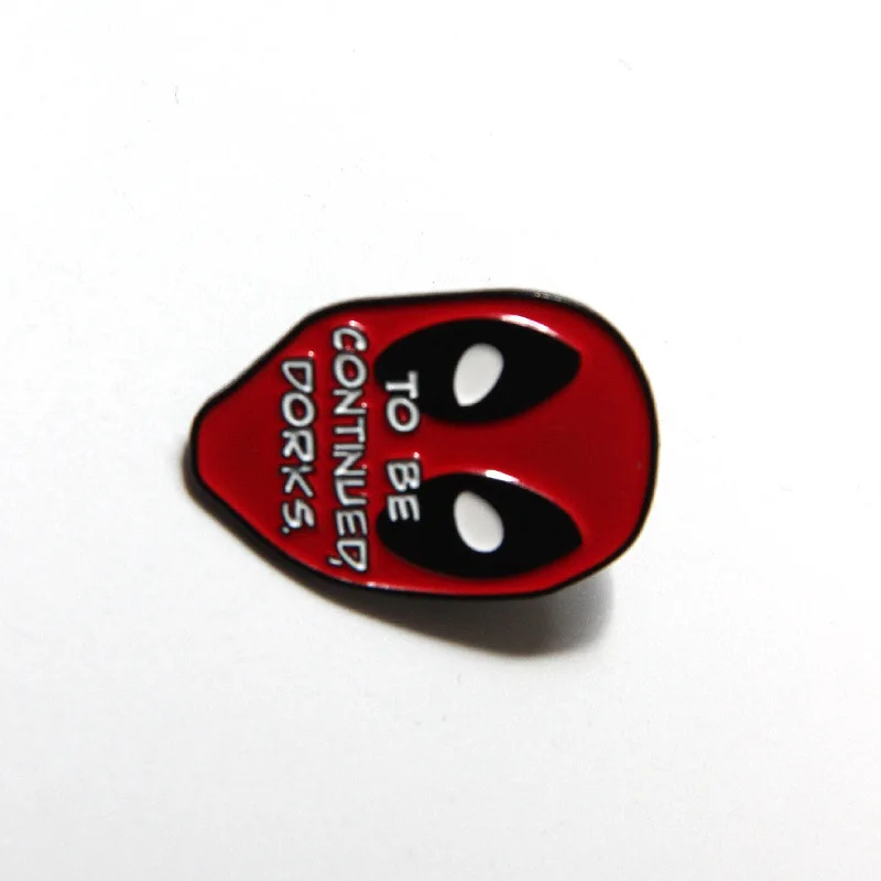 Горячая Распродажа брошь Marvel Дэдпул 3 персонажи кино и телевидения креативный