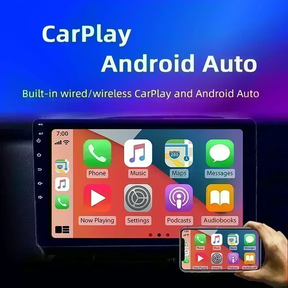 Автомобильный мультимедийный плеер для Toyota Camry XV 40 2006-2011 Carplay Android авто радио видео