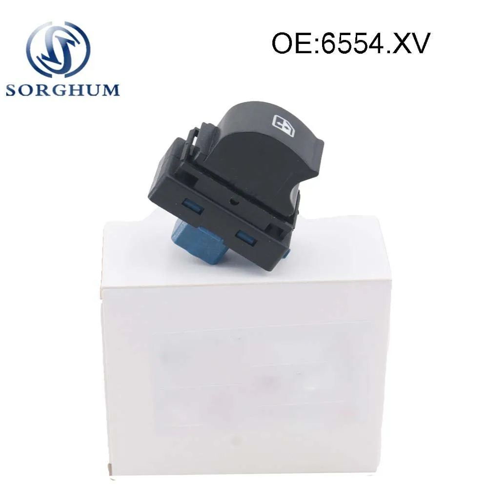 

Window Regulator Repair Button Switch 6554.XV 735421717 For Fiat Citroen Peugeot