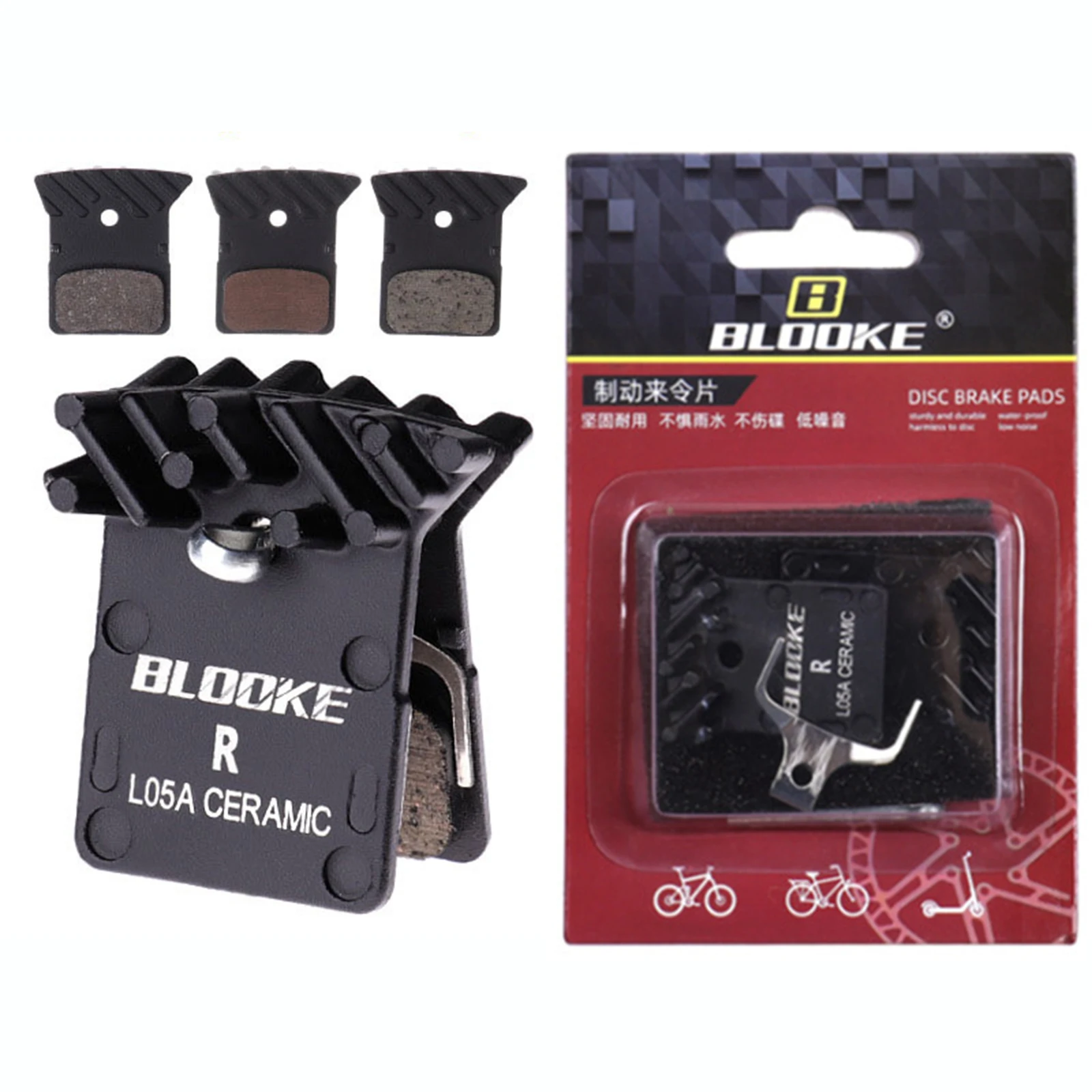 

Bicycle Resin Brake Pad Road Bike MTB Brake Pads For Shimano L03A R9170 R8070 R7070 RS805 RS505 XTR M9100 Flat-mount Disc Brakes