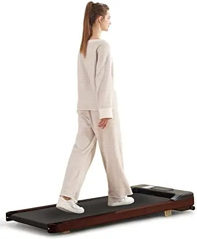 Desk Treadmill, Wood  Treadmill with Remote Control, Walking Jogging Machine, Installation-Free\u2026