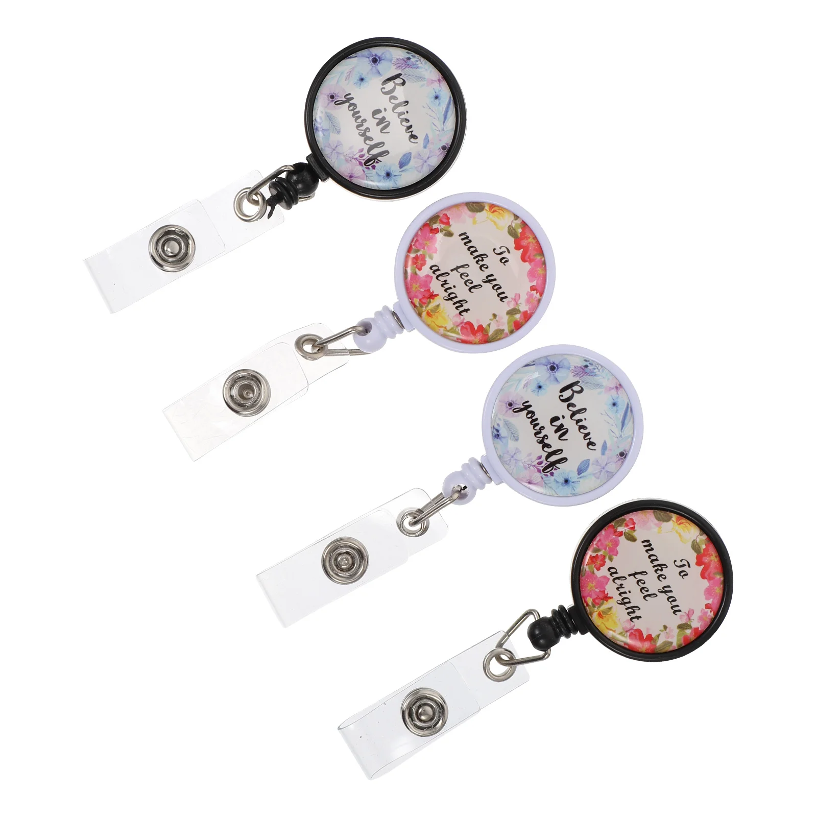 

Stethoscope Nursing Accessories For Nurses ID Cards Easy-pull Buckle Work Badges Accessories Creative Clip Clamp Tag Nurse Name