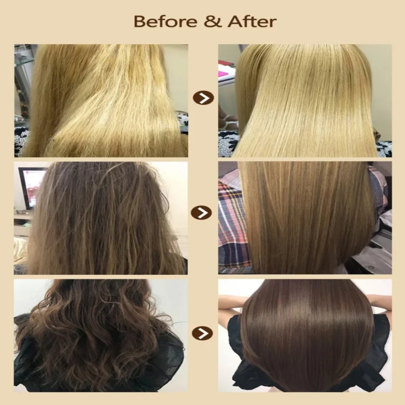 Кератиновая маска для волос волшебная восстанавливающая восстановление за 5