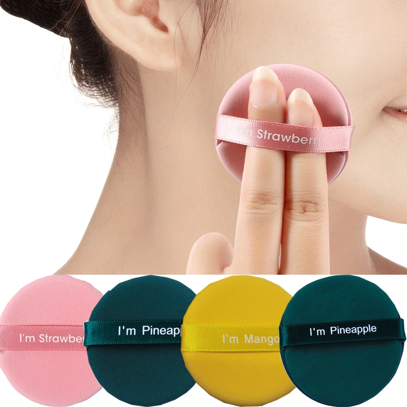 

Sdotter 5pcs Soft Makeup Puff Wet and Dry Use Professional Round Shape Portable Soft Cosmetic Puff Makeup Foundation Sponge Beau