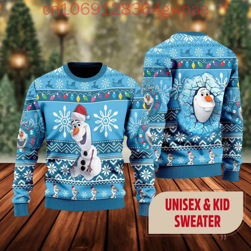 MINISO Рождественский свитер Frozen