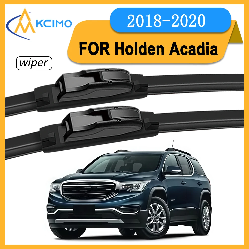 Фото Передние дворники (левый и правый) для Holden Acadia AC 2018-2020, полный комплект для установки на лобовое стекло №1