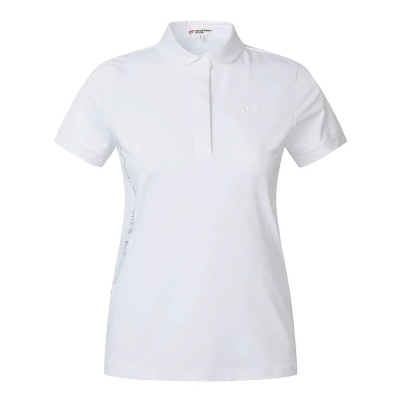 2023 Master Bunny Golf Women's Spring/Summer Polo Neck Short Sleeve Slim Fit Sports Leisure Golf T-shirt Sports Fashion Top