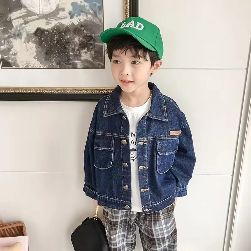 

Kids Jackets Baby Boy Girl Children Denim Jackets Clothes Top Clothes for Children Outfits 2 3 4 5 6 Years