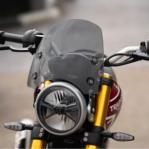 Для Triumph Scrambler 400X400X2024 Speed 400 ветровое стекло мотоцикла ветровые дефлекторы козырек экран фары обтекатель