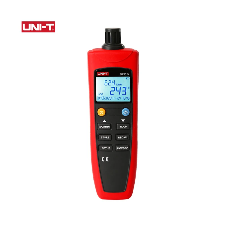 UNI-T UT331+ UT332+ Thermometer Hygrometer Meter -20C~70C  Digital Thermometer and Humidity Meter