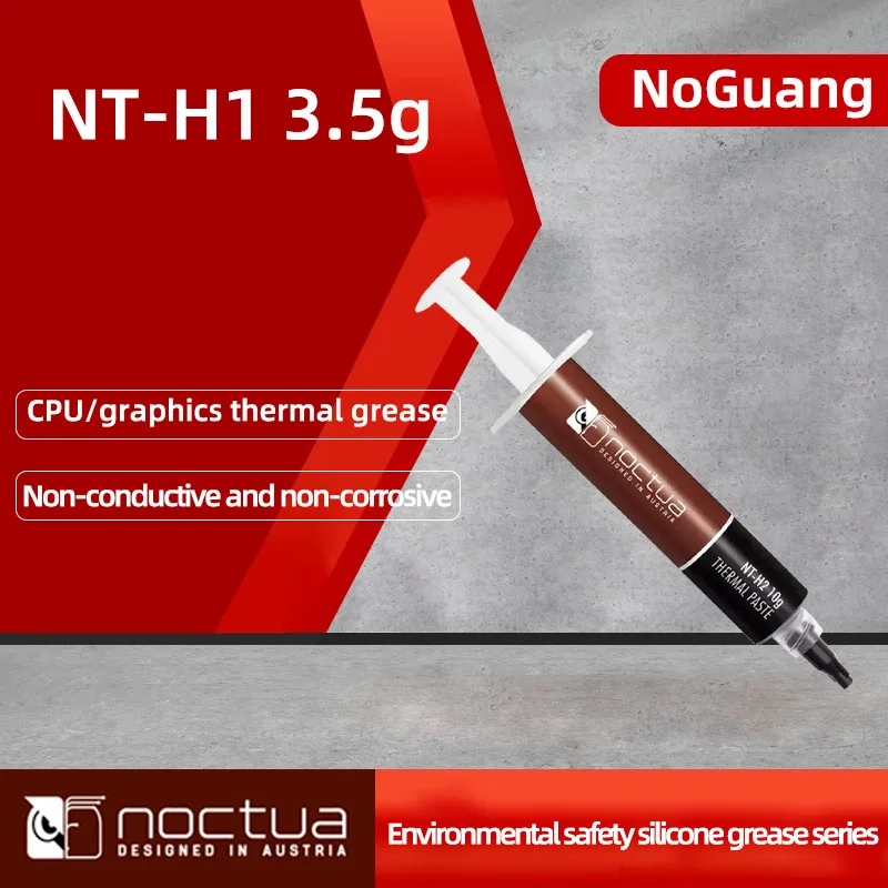 

Noctua NT-H1 NT-H2 3.5g 10g Thermal grease paste Compound Silicone For CPU cooler Heatsink PC Processor GPU Cooling Original