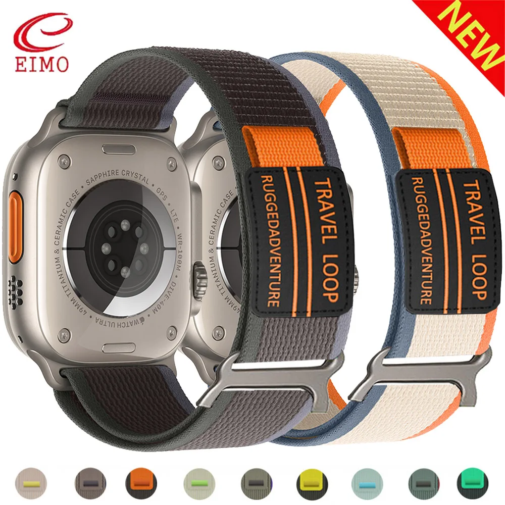 

Trail loop for Apple watch Ultra 2 band 49mm 44mm 45mm 40mm 41mm 38mm 42mm 40 44 mm bracelet iWatch series 9 8 7 6 5 3 se strap