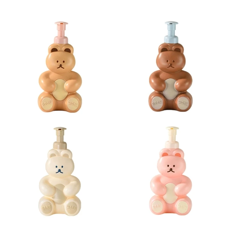 

Bear Foaming Soap Dispenser Refillable Pump Bottle Bathroom Hand Sanitizers