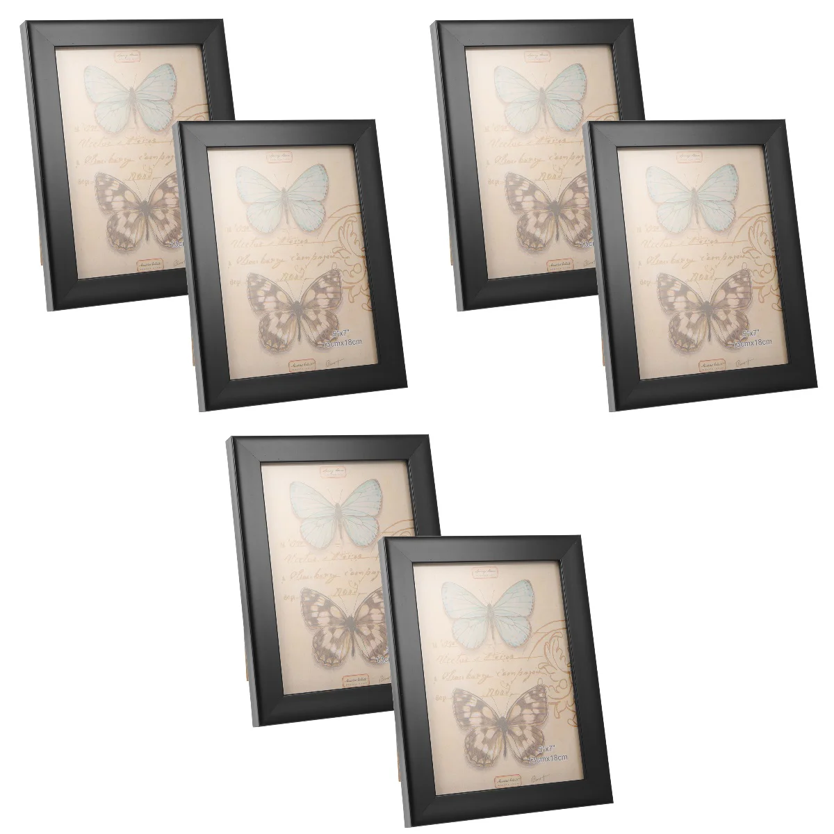 

6 Pcs Picture Display Frame Photo Frame for Wall Mounting or Tabletop Display