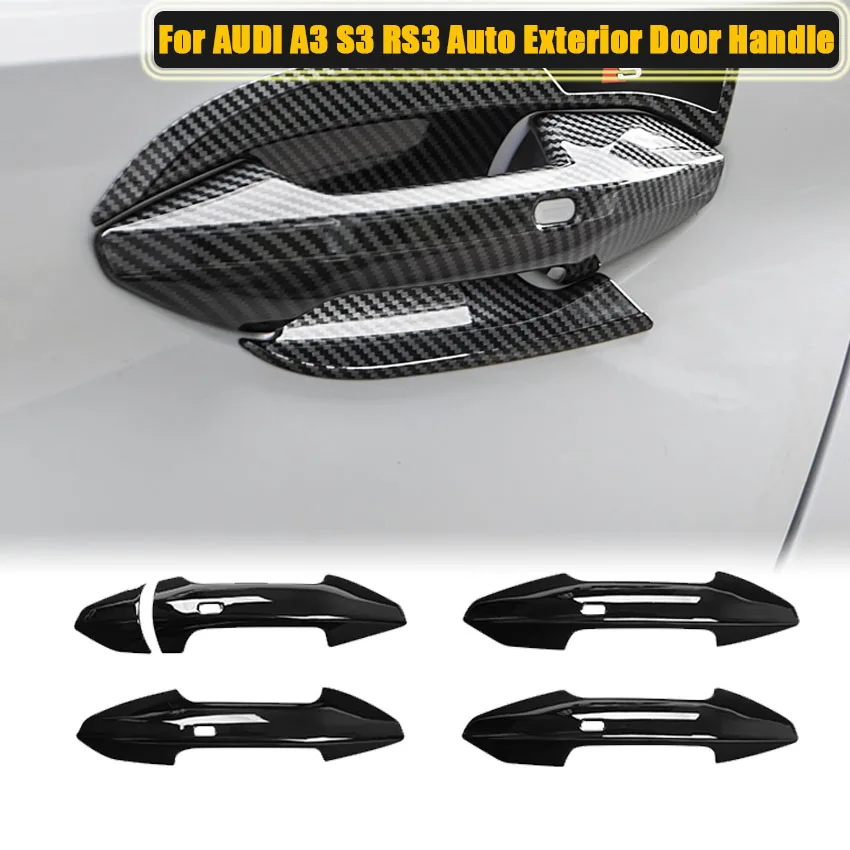 

5 шт./комплект, защитные наклейки на дверную ручку для AUDI A3 S3 RS3 Sedan Sportback 2022 2023