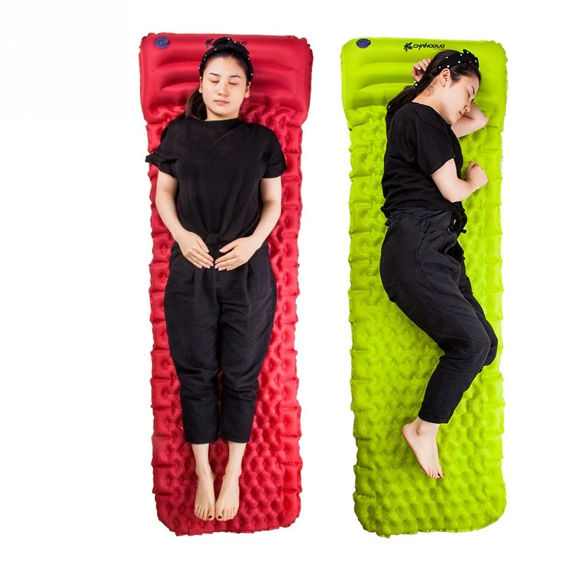 Naturehike Aislamiento Térmico Ultraligera, Esterilla de Camping Inflatable con Almohada, Colchoneta Antideslizante para Mochilero (art.: 3920d15b47634) - 3920d15b47634