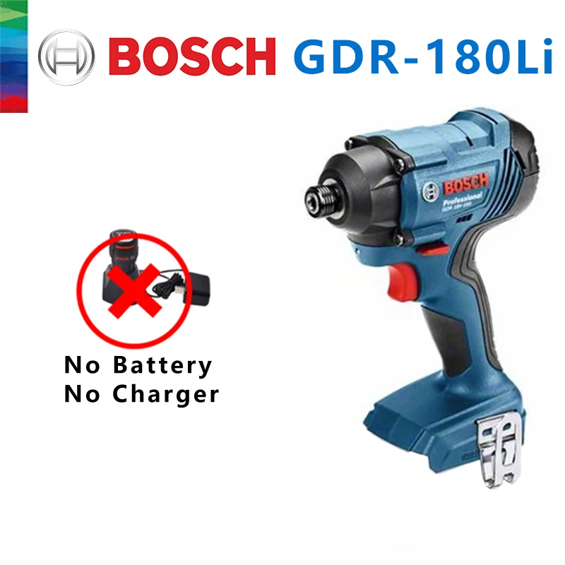 

Аккумуляторный ударный гайковерт Bosch GDR 180 LI 18В