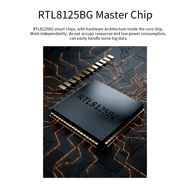 RTL8125B Mini Pcie 2.5Gigabit Ethernet Card Настольная сетевая карта с мягкой маршрутизацией