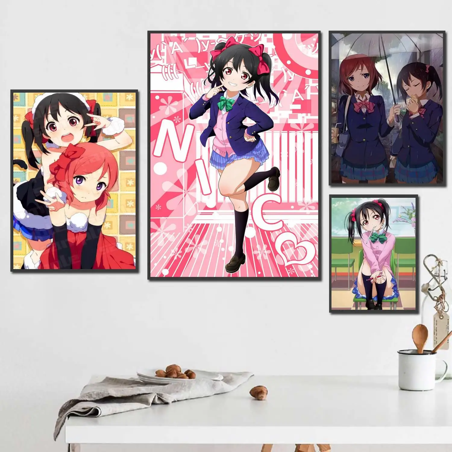 

nico yazawa cartoon 24x36 Decorative Canvas Posters Room Bar Cafe Decor Gift Print Art Wall Paintings
